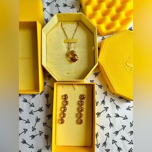 Swarovski Necklace & Earrings Set